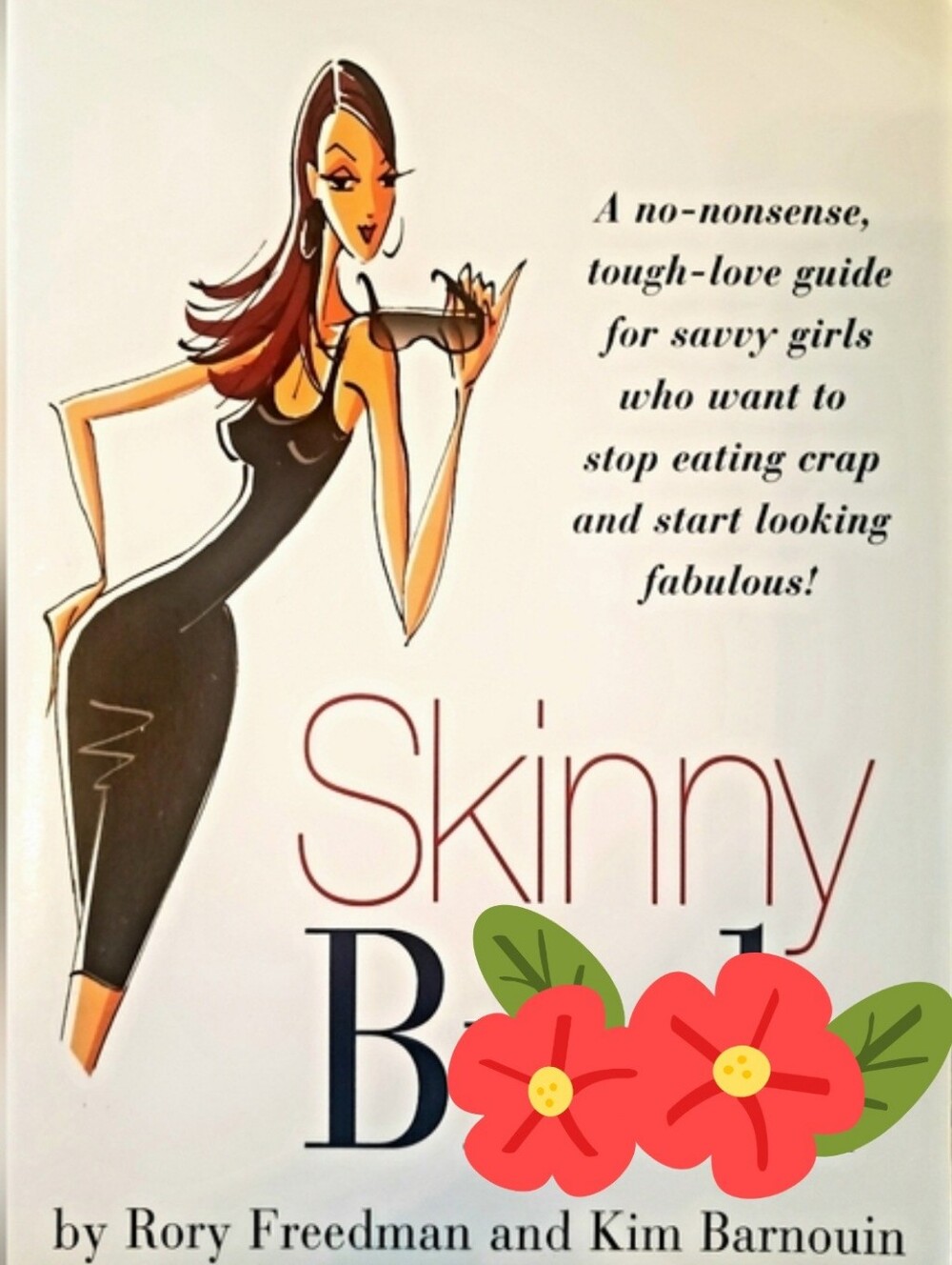 Paperbacks Skinny B---- Book - Black and Red Cover